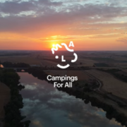 amanecer en el camping el astral , miembro de campings for all